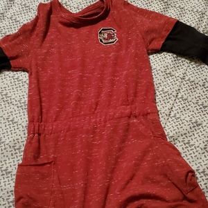 Euc girls gamecock dress